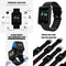 Electronic Sports Bluetooth Smart Watch Alarm Clock 180mAh Men Women Black