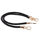 2pcs Bag Accessories Repair Replacements Handle Rope Handbag Straps Black