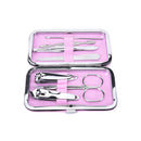 7X Nail Easily Clippers Cleaner Manicure Case Tool Grooming Kit Pedicure Set Nw