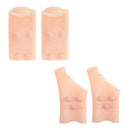 2Pairs Magnetic Wrist Hand Foot Thumb Support Gloves Pressure Corrector MasSEAU