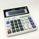 Dual Power Solar Battery 12 Digits Calculator Desk Large Buttons Desktop O1 D1V8