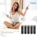 10pcs 3.5mm TRS Audio Female Jack Solder Connector 3 Pole Stereo Adapters A
