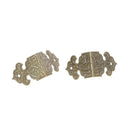 12pcs Decorative Corner Bracket for furniture Wooden Box Feet Furniture HT FT