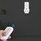 3pcs UK Plug Power Outlet Light Switch Socket+1pc Wireless Remote Control