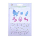 Silicone Clear Baby Stamp Metal Cutting Dies Stencil Frame Scrapbook Album