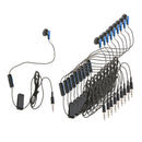 10pcs/pack Single Earphone Length Earplug Headset Earpiece for Sony PS4