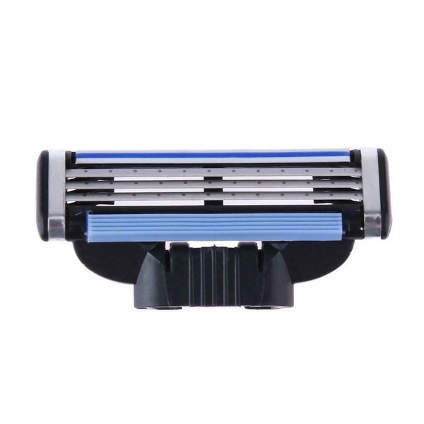 16pcs/Set 3 Layers Men Face Stainless Steel Manual Shaving Shaver Razor Blades