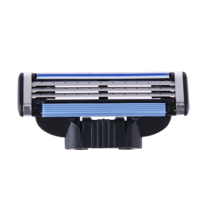 16pcs/Set 3 Layers Men Face Stainless Steel Manual Shaving Shaver Razor Blades