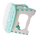 Plastic Folding 6 Type Thicken Step Portable Child Stools (Light blue) 24.5