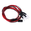 1x RC LED Lamp Light for 1/10 Crawler Truck HSP Traxxas CC01 D90 SCX10 4WD Car