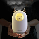 300ML Cute Pet Ultrasonic Air Humidifier Aroma Essential Oil Diffuser for H M6E2