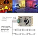 LED Strip Light Knob Manual Dimmer Controler Color New G0C4 A4C5 Single V1F1