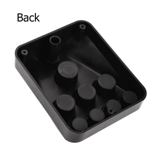 Tattoo Ink Cups Holder 9 Holes Plastic Tattooing Pigment Caps Holder Stand