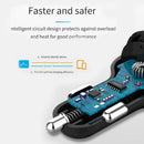 Digital Display Type-C+QC3.0 Fast Charging USB Car Charger for Phone Tablet