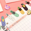 3Pcs /Set Fresh Cute Cactus Magnetic Bookmarks Stationery Office School Supply