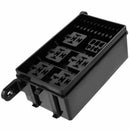Automotive Car Fuse Relay Holder 12-Slot Relay Box 6 Relays ATC/ATO Fuses w/pins