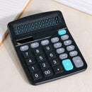 Solar Battery Desktop Calculator Basic 12-Digit Large Display Office I8T1