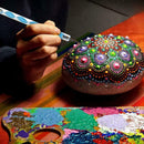 5Pcs Mandala Dotting Tools For Rock Painting Kit Dot Pen Paint Art Stencil C0K6
