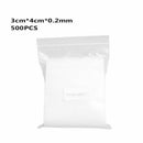 500 4x6 Clear Reclosable 2-Mil Zip Lock Plastic Bags Poly Bag FBA Jewelry  PMB
