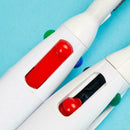 1pc Cartoon Keychain Ballpoint Pen Randomcolor Press Ballpoint Pen Pen Q3O1