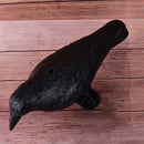 blackplastic hunting crow decoys garden bird deter scarecrow mice pest contro OZ