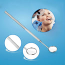 Dental Mirror Stainless Steel Hygiene Tool Mouth Mirror Dentist Instrument