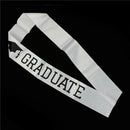 1Pc Graduated Satin Sash Graduate Gift Celebration Party Photo booth Props JR