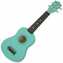 21 Inch Soprano Ukulele Kids Green Acoustic Mini Guitar Instrument + Gig Ba
