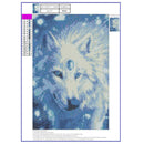 Snow Wolf Diamond Painting Full Drill Embroidery DIY Cross Stitch Decor