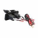 Waterproof 2x12V 10A Dual Car Cigarette Lighter Socket Power Charger Cigare
