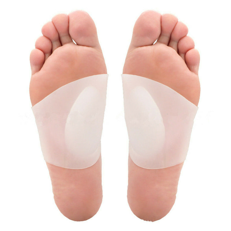 1 Pair Arch Support Gel Orthotic Insole Plantar Fasciitis Foot Sleeve Cushion