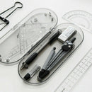 School Tools Precision Set, Compass and Protractor 8 Set Pcs For High K1Y1