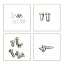 Pro Optical Glasses Repair Kits Box With Screw & Nut & Nose Pad Functi TCG