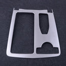 Fit For Benz C-Class W204 11-14 Chrome Look Armrest Cup Holder Panel Frame Trim