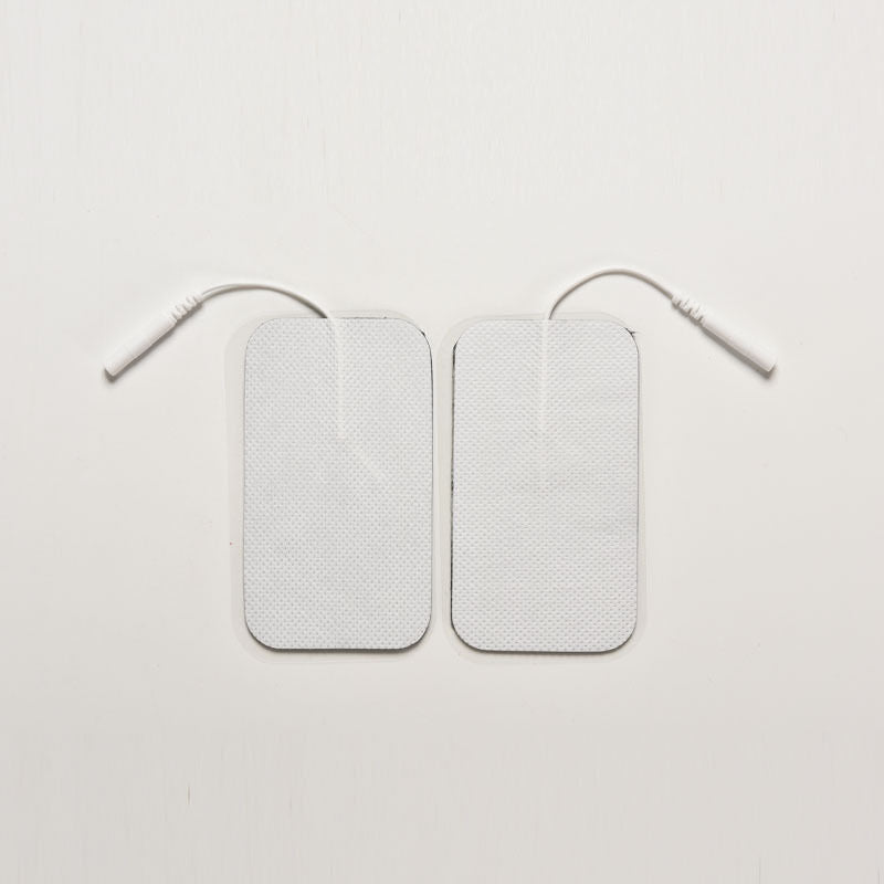 2X 100x50mm Reusable Large Electrode Self Adhesive Pads For Tens EMS Machine  BX