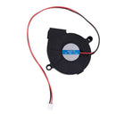 Black Brushless DC Cooling Blower Fan 5015S 12V 0.14A 50mm x 15mm R2I3