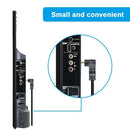15cm High Speed HDMI 90 Degree Angled Male to HDMI Female Short Cable Ultra HD