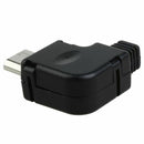 Right Angle Micro-USB 5 P Port Male Plug Socket Connector With Plastic Cove Q1D2