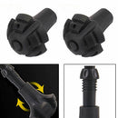 Mini Trekking Pole Tip Protector Anti-skid Rubber Walking Stick Hiking Acc OWW