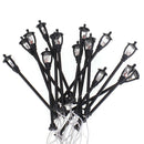 20pcs Mini Lamp LED Lights 1/100 Scale, Diorama Landscaping Making Accessories