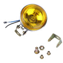 12V55W Car Fog Light working Light 3inch Round Lamp Reversing Light(Yellow)