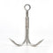 1pc 3 Claws Grappling Hook Climbing Survival Carabiner Tool Stainless SNWG`US