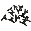Classic Butterfly Clamps Clips, 12 Pieces, Non-slip Styling Claws, Hair Section