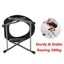 Portable Folding Toilet Outdoor Camping Travel Toilet