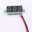 0.28 -inch Two-Line Voltage Meter 3.0 V - 30 V Measuring Tool (red)