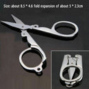 Mini Handy Pair of Folding Scissors Stainless Steel Travel Pocket Multi User 1PC