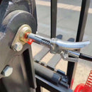 Grease Gun Coupler Locks on Like Air Chuck Fit SAE & Metric Zerk Fitting 1/8