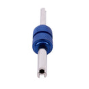 Royal Blue Metal Handle Double End Tire Valve Stem Core Remover Installer 3