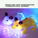 Electronic LED Music Walking Mouse Toys Kids Educational Toys Random Color