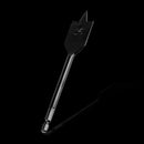 11 pcs Black Flat Drill Hexagon Shank Flat Drill 3-Point Woodworking Reamer